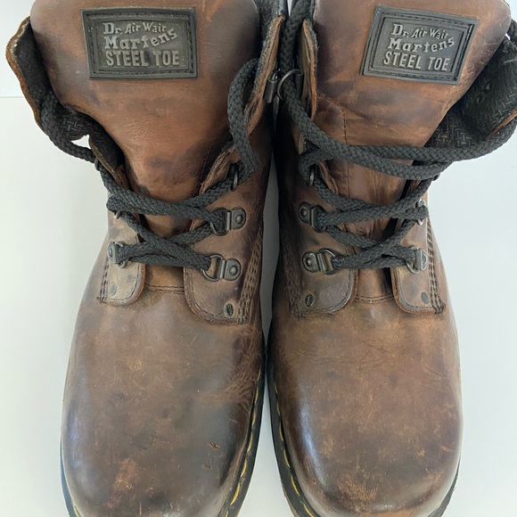 Dr Martens Steel Toe Industrial Boots - Picture 2 of 7